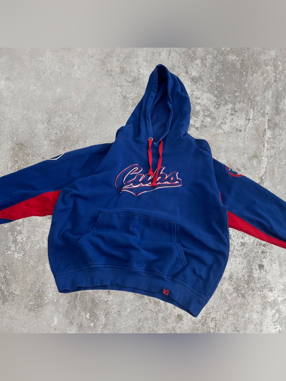 MLB Chicago Cubs Baseball Cooperstown Collective by Majestic Blue Sweatshirt